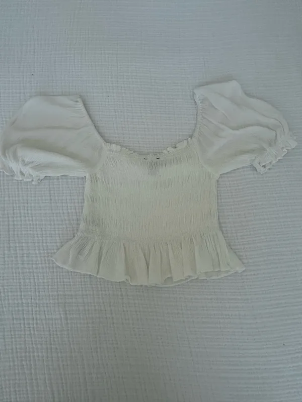 Forever 21 White Blouse - Image 2