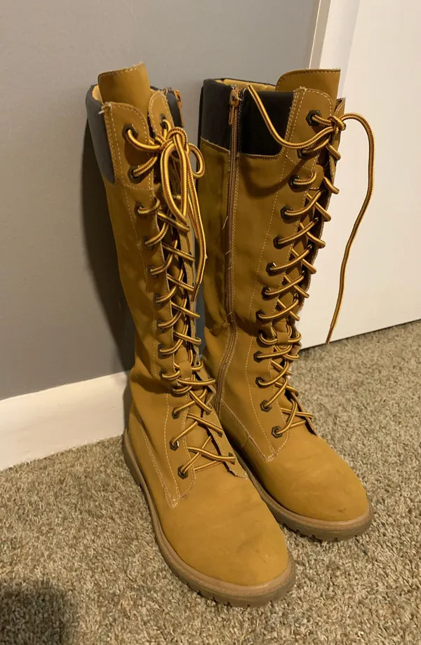 Union Bay Tall Lace Up Boots - Image 2