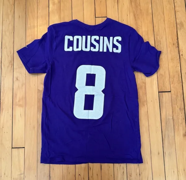 Nike Kirk cousins Viking tshirt - Image 4