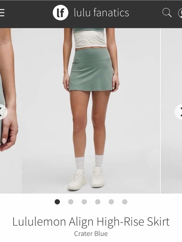 ✨lululemon Align™ High-Rise Crater Blue Sz 6 Skirt✨ - Image 12