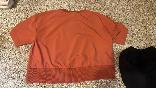 athleta top rust color size small - Image 6