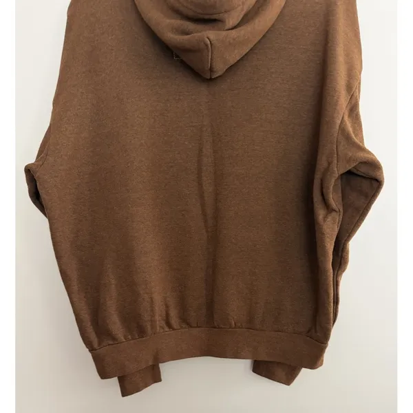 Aviator Nation Logo Pullover‎ Relaxed Hoodie Chocolate Size Small - Image 6