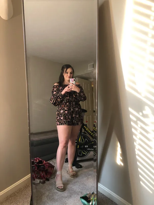 Free People Off-The-Shoulder Romper - Image 3
