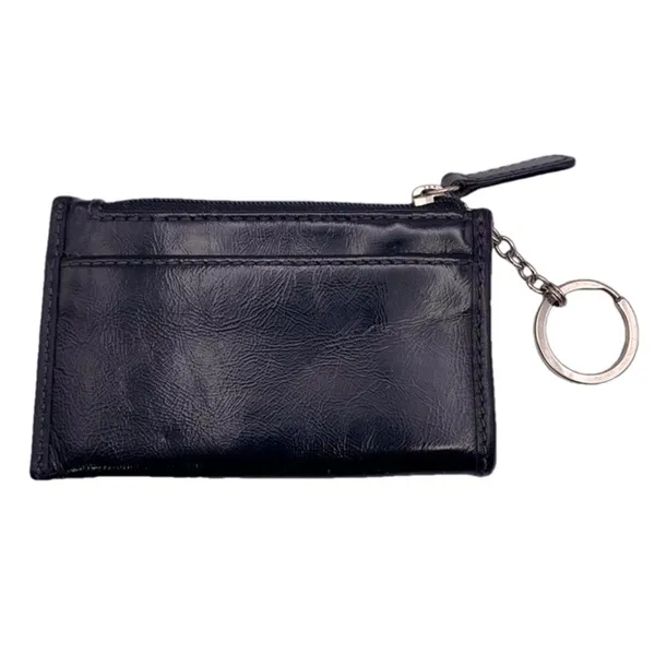 COACH Black Coin Purse Cardholder Wallet - Image 2