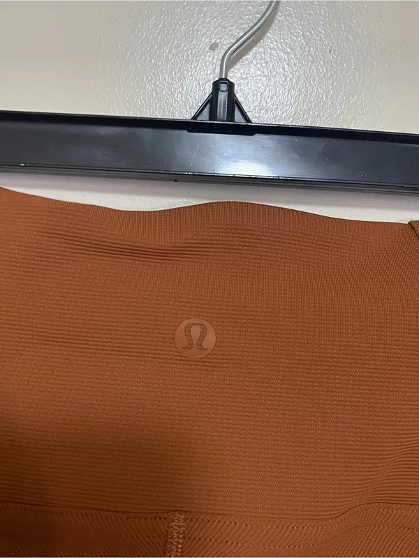 Lululemon Ribbed High-Rise Yoga Short 8" Butternut Brown - Image 4