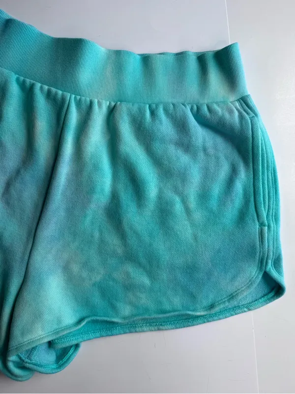 Victoria's Secret Light Aqua Athletic Lounge Pocket Shorts Size L - Image 6