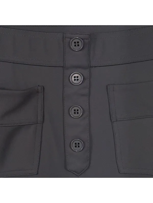 Halara Petite M Gray High Waist Wide Leg Pants - Image 5