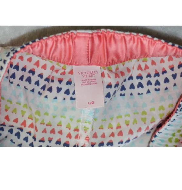 Victoria’s Secret Hearts Pajama Shorts - Image 2