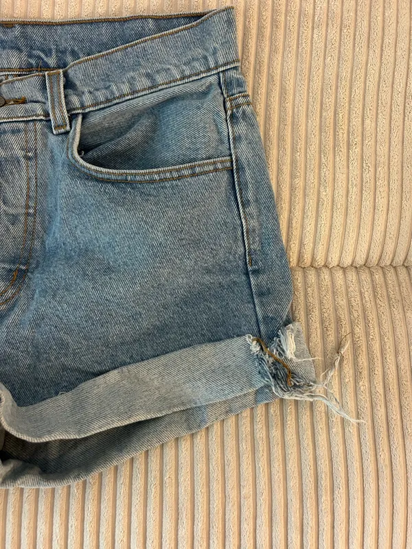 S Brandy Melville Jean Shorts - Image 4