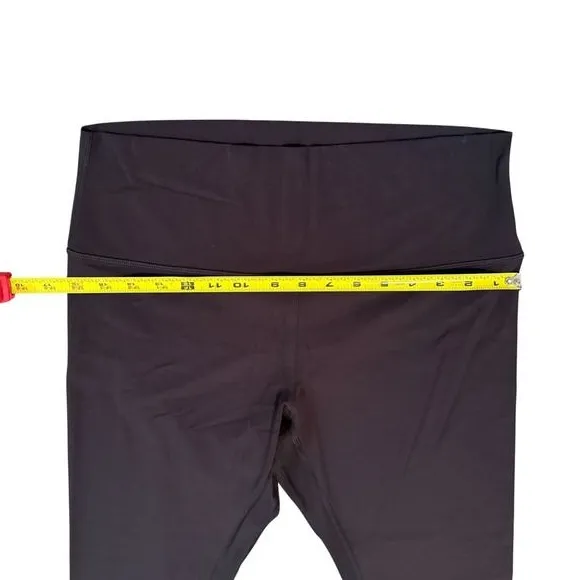 Lululemon Align Leggings Solid Black Soft Yoga Athleisure‎ Smooth Lounge Size 12 - Image 11