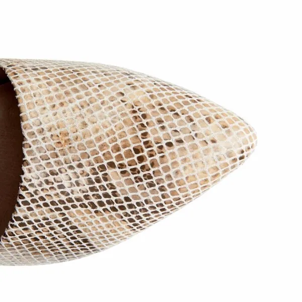 MATISSE | Berlin‎ Natural Snake Mules 7.5 $129 Tan - Image 4