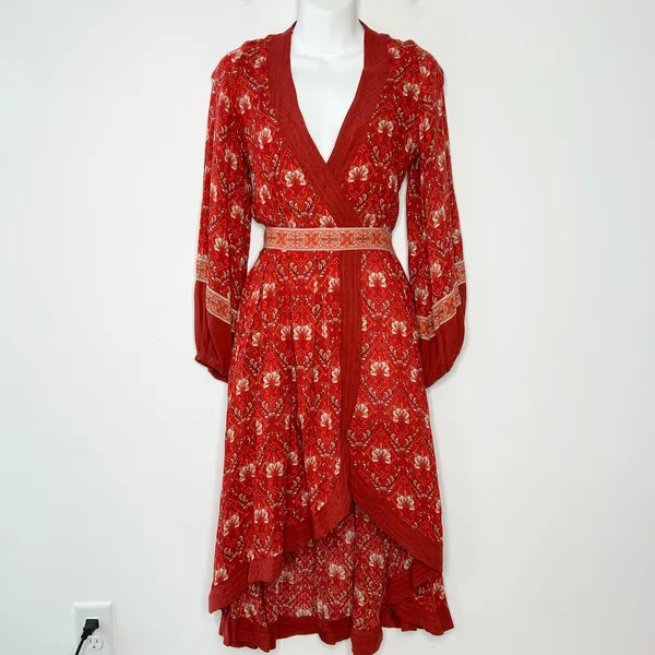 SPELL AND THE GYPSY Boho Dress Womens XXS Jewel Soiree Festival Hippie Chic - Image 3
