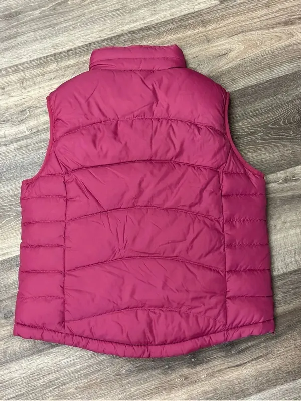 LL Bean Reversible Goose Down Puffer Vest Women’s Small - Image 4