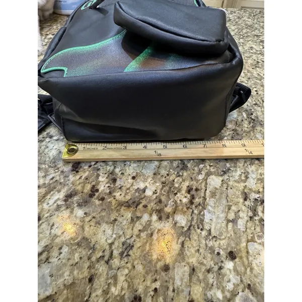 black and neon green Wicked "Defy Gravity" mini backpack Musical Broadway - Image 9