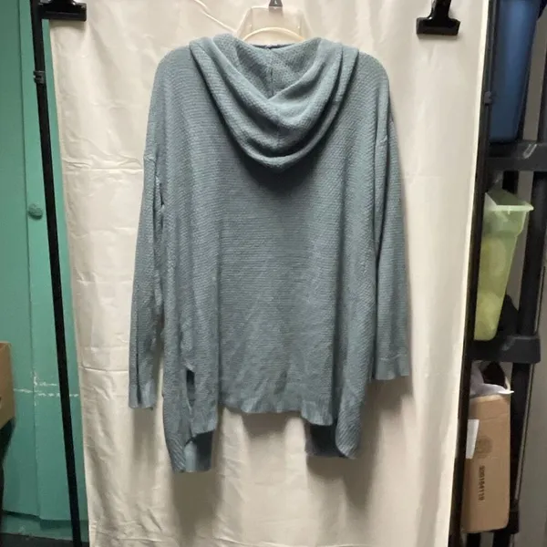 Be Cool size M hooded cardigan seafoam green. - Image 6