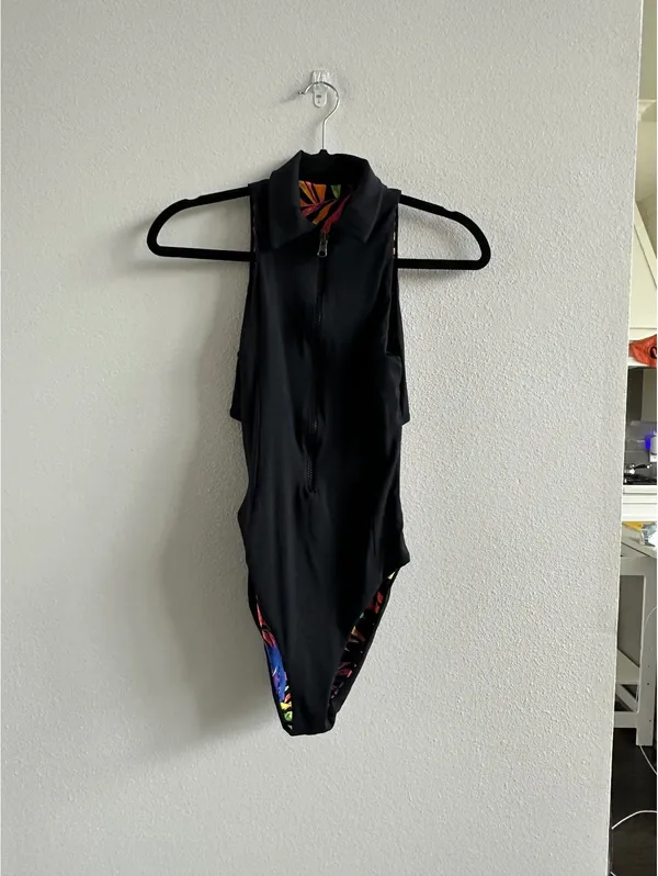 maaji Onyx Lynx Surf One Piece reversible Size M - Image 9