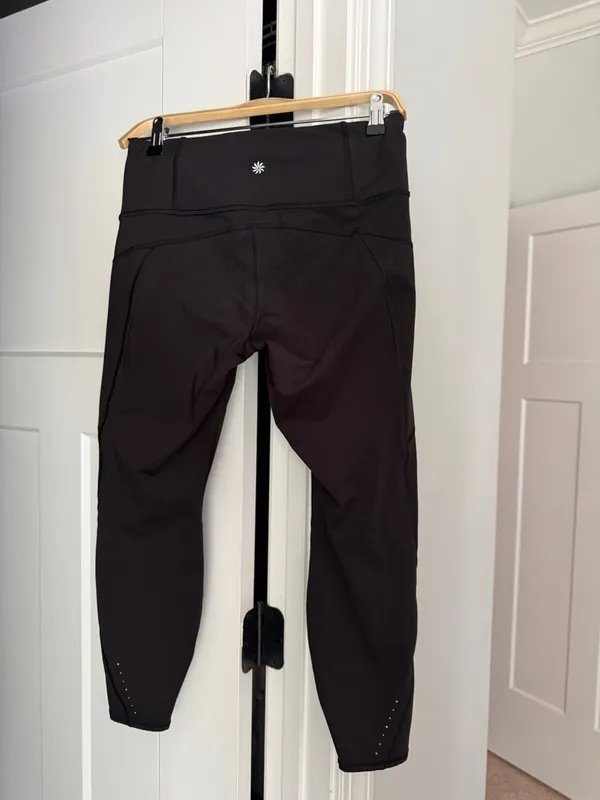 Athleta black Rainer tight stretch high‎ rise leggings workout - Image 6