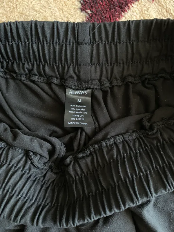 Black Joggers Size M - Image 2