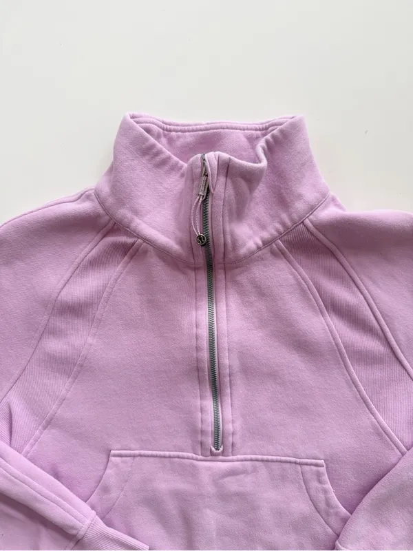 lululemon Scuba Oversized Funnel-Neck Half Zip Size XS/S - Image 3