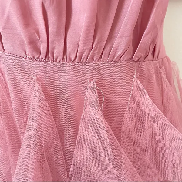 Hello Molly Into The Middle Tulle Halter Maxi Dress XL US 10 Prom Formal Wedding - Image 10