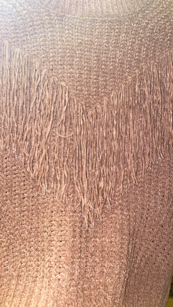 Western Fringe Long sleeve Brown Size XS - Image 2