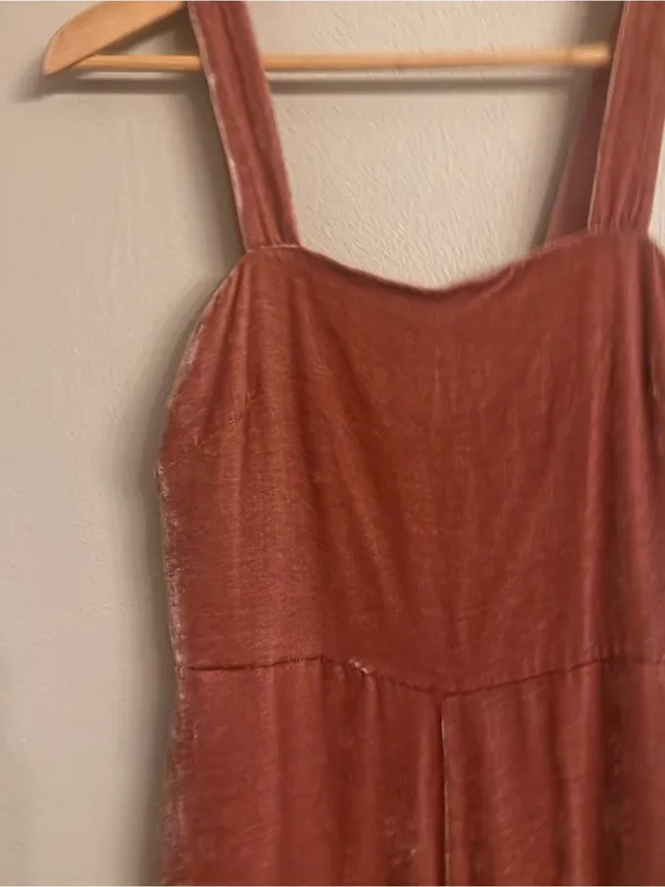 MADEWELL Velvet Cropped Jumpsuit‎ - Image 4
