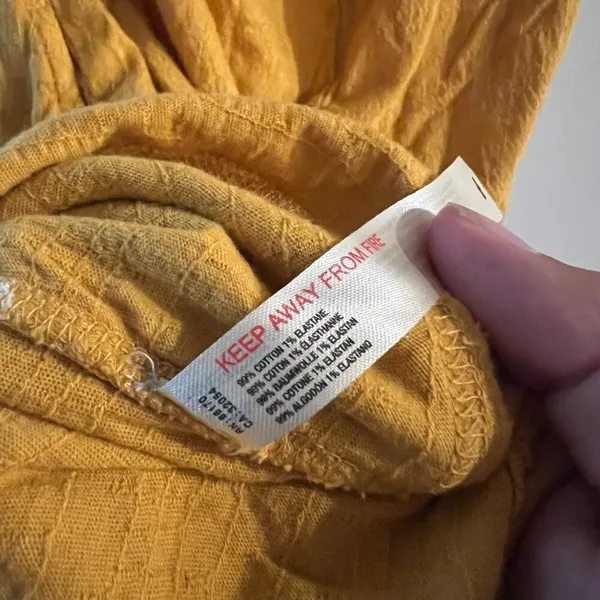 Free People Vivi‎ Mini Golden YellowSize: XS - Image 9