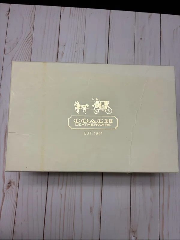 Coach Beyla Tan and Brown Signature Canvas & Suede Sneakers Size 7.5 - VINTAGE - Image 12