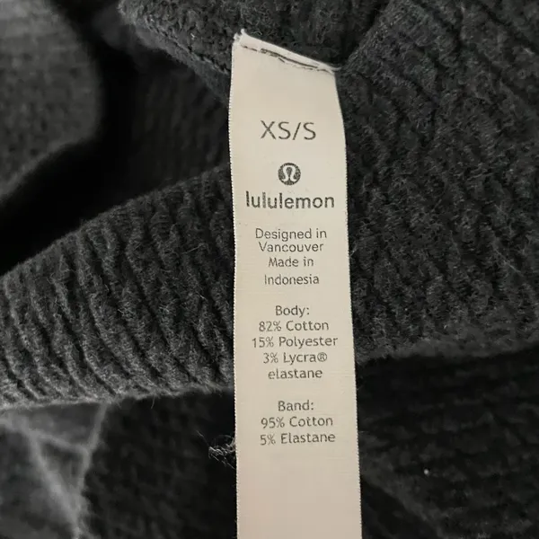 Lululemon Women's Peaceful Moments Pullover Turtleneck Heathered Graphite Grey - Image 2