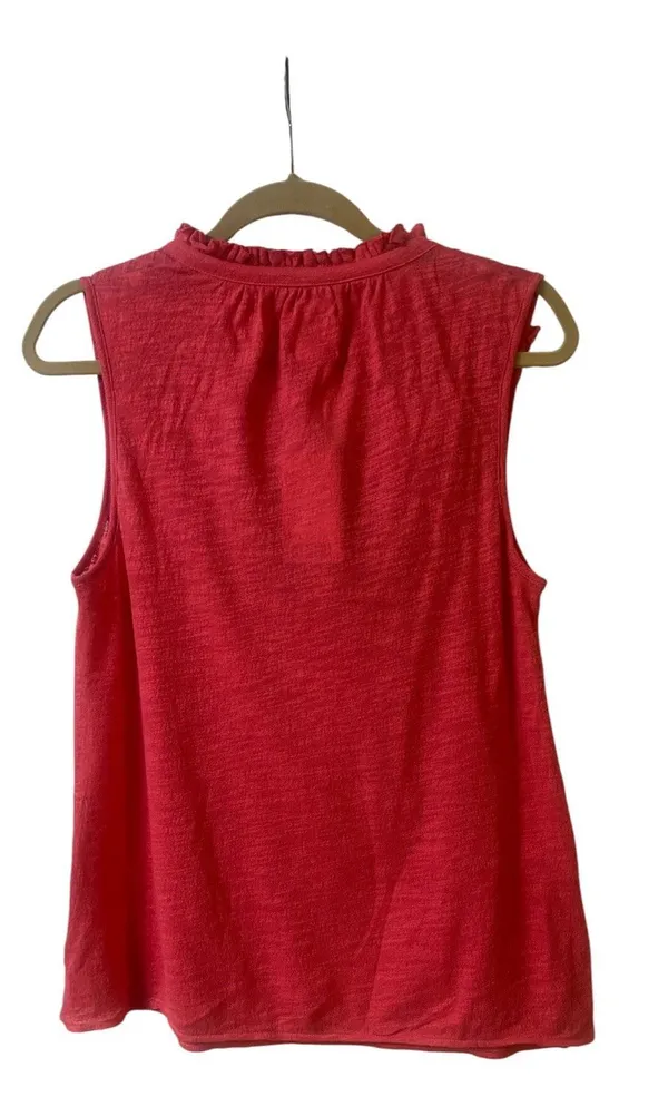 Anthropologie top by Ric Rac embellished neckline sz Large NWT - Image 3
