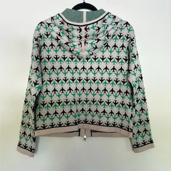 Anthropologie Maeve Harriet Zip Cardigan Sweater - New Small - Image 8