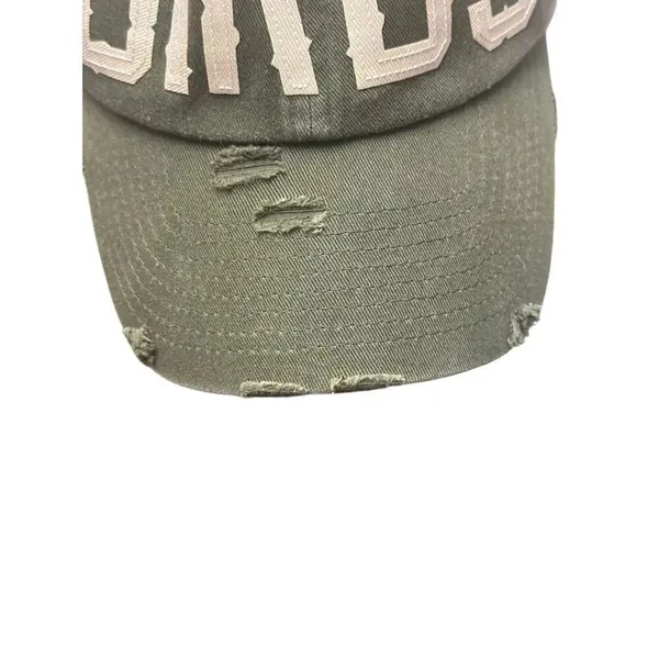 BIRDS" distressed dad hat, a vintage - Image 2