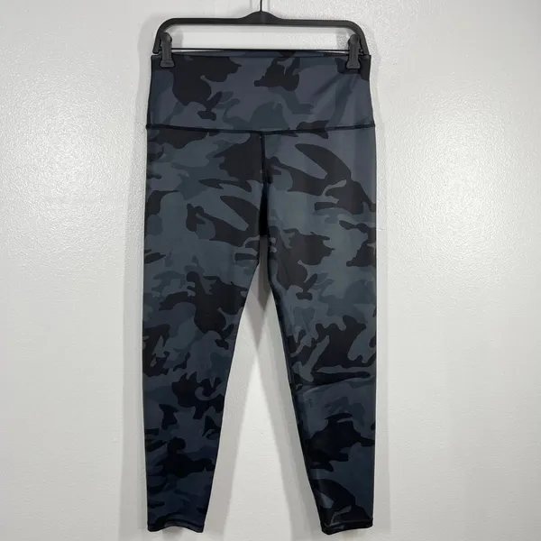 Lululemon Wunder Under High-Rise Tight‎ 25"Full-On Luxtreme 10 Black Gray Camo - Image 3