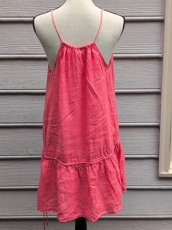 J. Crew Linen Getaway Dress | J. Crew Sleeveless Drop Waist Sleeveless Dress - Image 6