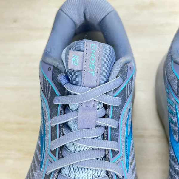 Brooks Ghost 12 Womens Running Shoes Size 10 Purple Blue 1203051B403 Sneaker - Image 9