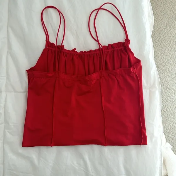 Princess Polly Annette Red Top - Image 2