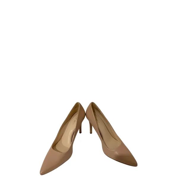 Nine West Nude Pointed Toe Pumps Classic Beige Heels Size 9.5 EUC - Image 10
