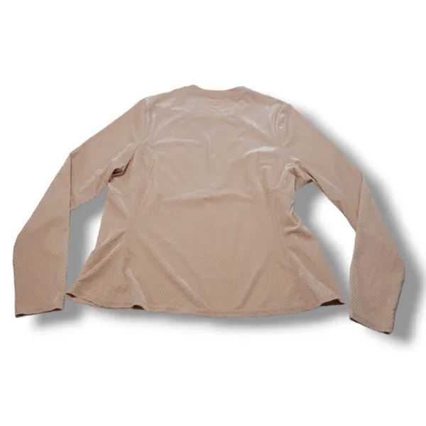 Top Size 3X Women's Plus Size Velour Seemed Long Sleeve Top Activewear Athletic - Image 3