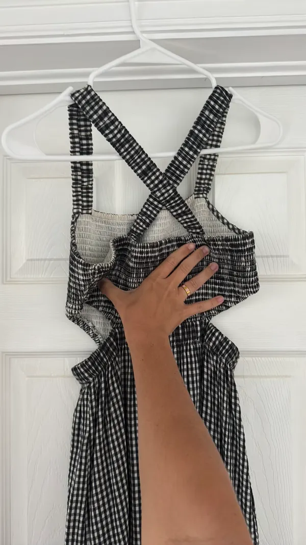 American Eagle Gingham Dress - Image 2
