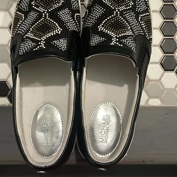 Michael Michael Kors Women's Leo Slip On Sneaker Beaded 8.5 - Image 6