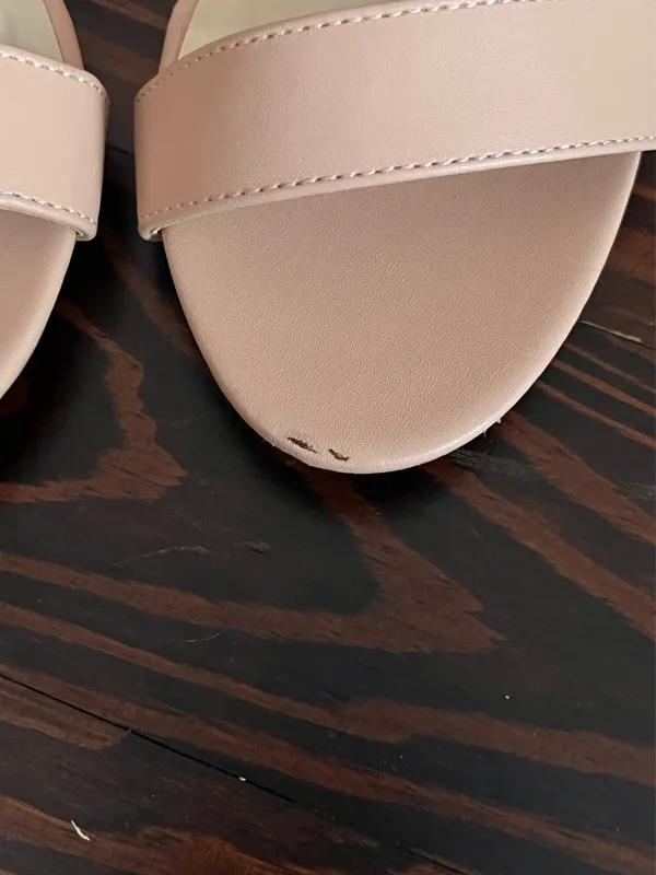 Lulu’s Nude Block Heel - Image 5