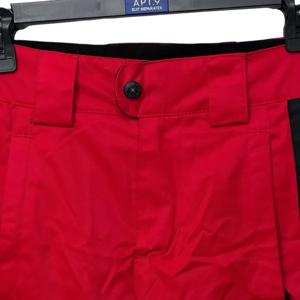 Obermeyer Teens Snow Pants Red Cargo Ski Snowboard Outdoor Size‎ 6 Juniors - Image 2