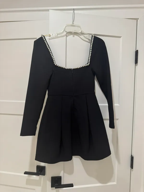 Oddmuse The Ultimate Muse Pearl Dress Black Size XS - Image 6
