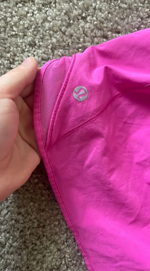Lululemon Sonic Pink Hotty Hot Shorts - Image 3