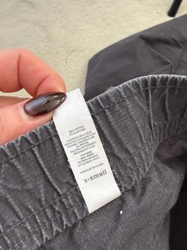 Vuori Ripstop Climber Utility Pants Women’s Outdoor Cotton Gray Stretch Cargo XS - Image 12