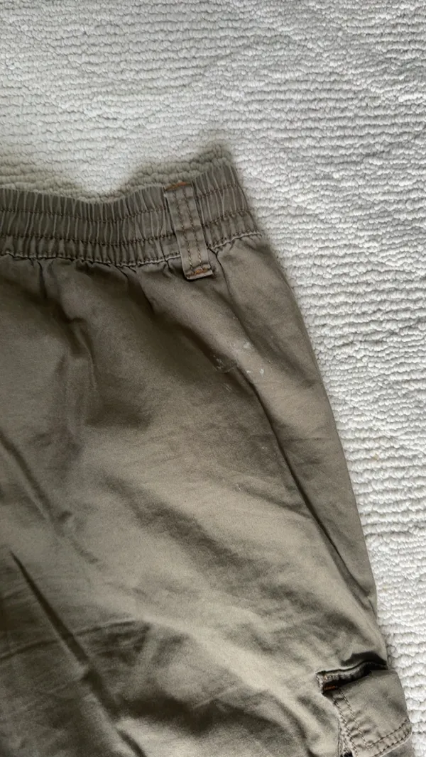 Army Green Hollister Cargo Pants - Image 3