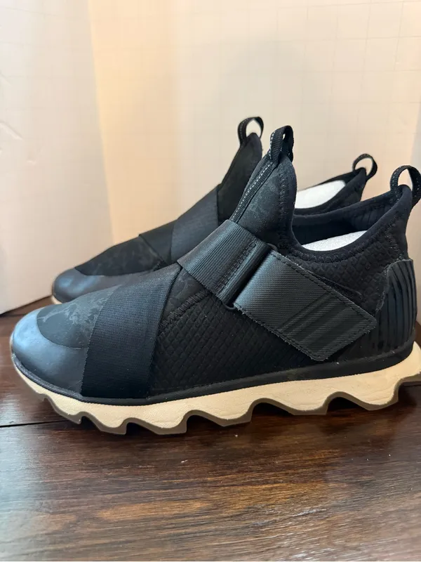 SOREL Alpine Tundra Kinetic ATHLETIC Shoes Sneakers size 8.5 Black - Image 2
