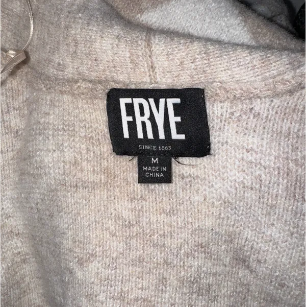 FRYE Women’s Aztec Open Cardigan Size Medium - Image 5