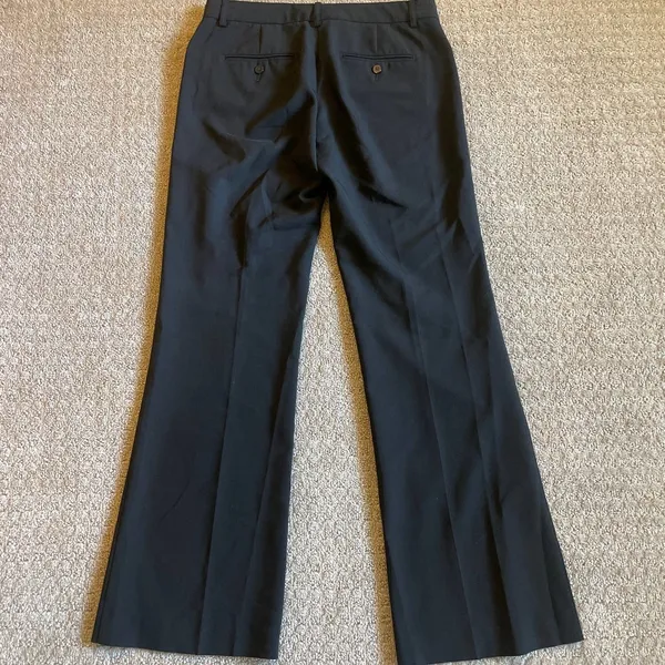 Express Black Editor Straight Leg Dress Pants 4R - Image 7