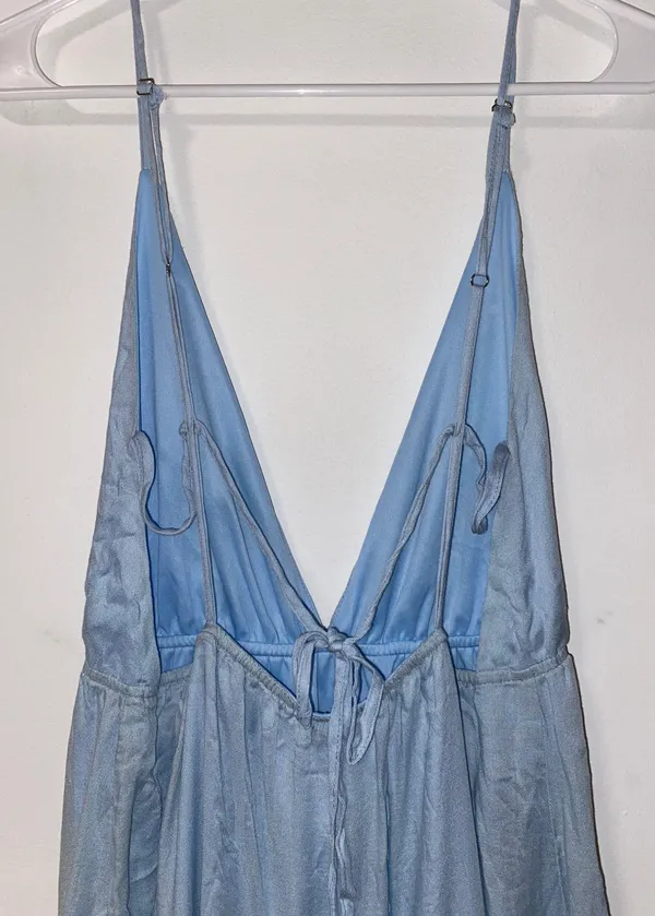Tobi Blue Mini Dress - Image 6